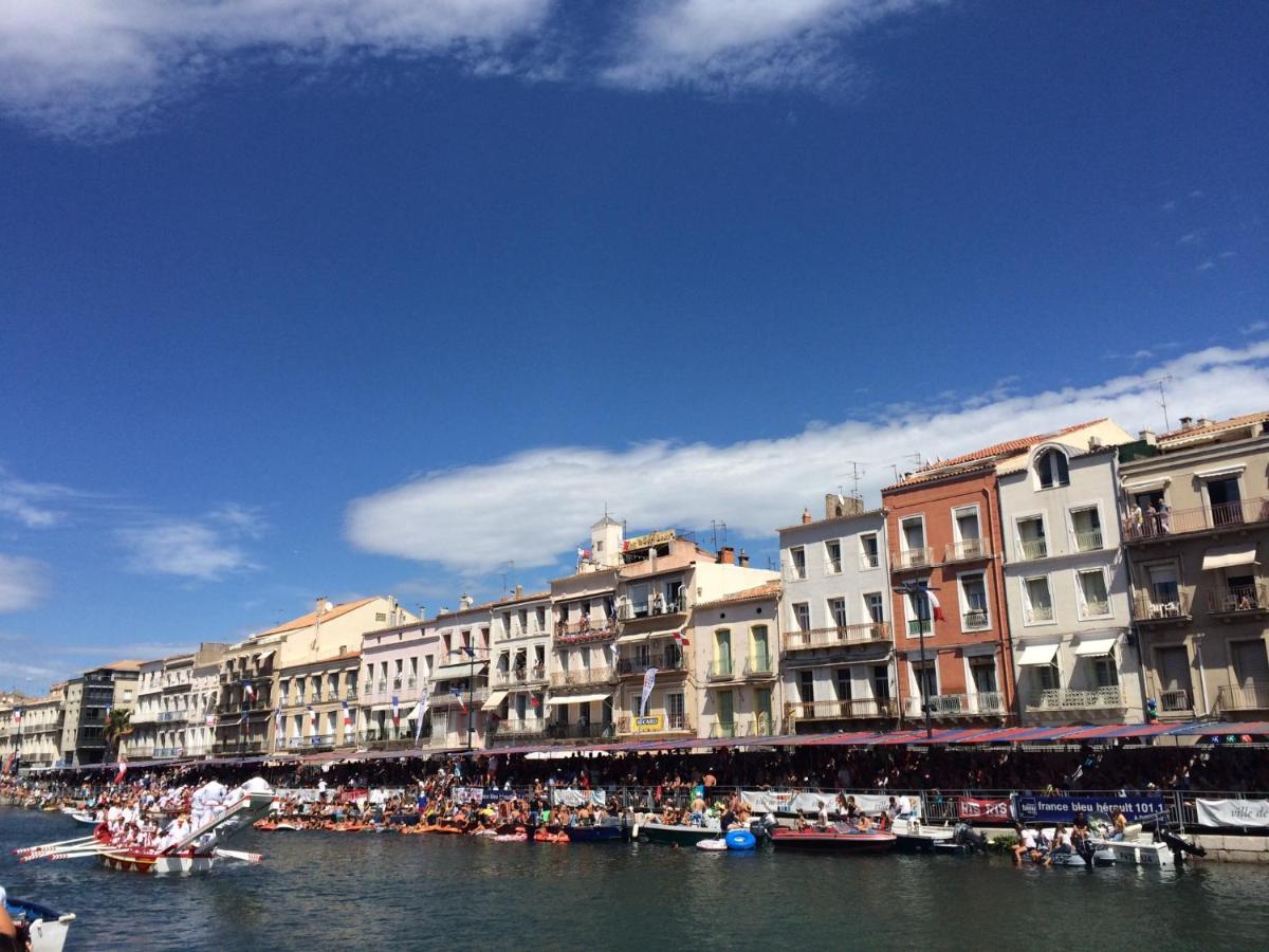 Le Petit Bijou Sete, Quatre Appartements Au Centre Ville, Trois Avec Vue Canal Εξωτερικό φωτογραφία